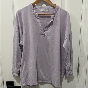 Mersea‎ Lavender Long Sleeve Women's Top